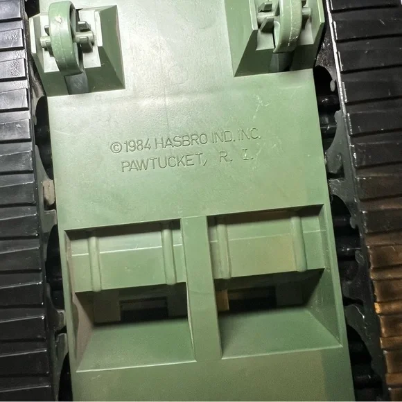 Vtg Gi Joe Bridge Layer Toss N Cross Vehicle 1984 ARAH - Incomplete - Picture 4 of 5